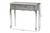 Newton Classic And Traditional Silver Finsihed Wood 2-Drawer Console Table JY18A091-Silver-Console