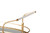 Nakano Contemporary Glam And Luxe Gold Metal And Mirrored Glass 2-Tier Wine Cart JY21A021-Gold-Cart