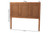 Giordano Classic And Traditional Ash Walnut Finished Wood Queen Size Headboard MG9783-Ash Walnut-HB-Queen