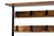 Edan Modern Industrial Walnut Brown Finished Wood And Black Metal Freestanding Coat Hanger LCF20211233-Bench with Coat Hanger