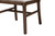 Porsha Modern Bohemian Dark Brown Finished Mahogany Wood And Natural Rattan Dining Chair Porsha-Mahogany-DC