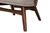 Lovella Mid-Century Modern Grey Fabric And Walnut Brown Finished Wood 2-Piece Accent Chair Set Lovella-Walnut-CC