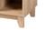Elsbeth Mid-Century Modern Light Brown Finished Wood And Natural Rattan 3-Door Sideboard LC22040705-Rattan-Sideboard