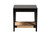 Freya Modern Bohemian Black Finished Bayur Wood End Table FIB1-End Table