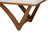 Chenoa Japandi Cream Boucle Fabric And Walnut Brown Finished Wood Bench BBT5472-Maya-Cream/Walnut-Bench