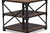 Milo Vintage Industrial Antique Bronze Metal And Distressed Wood End Table YLX-2694 ET