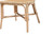 Bali & Pari Jelita Modern Bohemian Natural Brown Rattan 2-Piece Dining Chair Set Jelita-Rattan-DC