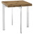 Diverge Wood Side Table - Brown EEI-2647-BRN