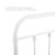 Sage Twin Metal Headboard MOD-6152-WHI