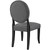 Button Dining Side Chair - Gray EEI-1381-GRY