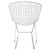 Cad Dining Side Chair - White EEI-161-WHI