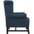 Steer Fabric Armchair - Azure EEI-2150-AZU