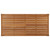 Northlake 7 Piece Outdoor Patio Premium Grade A Teak Wood Set EEI 3631 NAT WHI SET