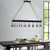 Demarcate Modern Farmhouse Pendant Chandelier EEI 3275