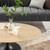 Lippa 48" Wood Oval Coffee Table EEI-4883-BLK-NAT