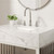 Gridiron 30" Bathroom Vanity - White Silver EEI-6105-WHI-SLV