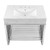 Gridiron 36" Bathroom Vanity - White Silver EEI-6107-WHI-SLV