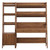 Bixby 2-Piece Wood Office Desk And Bookshelf - Walnut EEI-6111-WAL