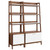 Bixby Wood Bookshelves - Set Of 2 - Walnut White EEI-6113-WAL-WHI