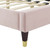 Adelaide Performance Velvet Twin Platform Bed - Pink MOD-6851-PNK