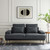 Proximity Upholstered Fabric Loveseat - Charcoal EEI-6215-CHA