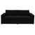 Avendale Velvet Sofa - Sable Black EEI-6185-SBL