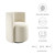 Della Boucle Fabric Swivel Chair - Ivory EEI-6223-IVO
