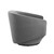 Series Performance Velvet Fabric Swivel Chair - Gray EEI-6224-GRY