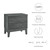 Render Two-Drawer Nightstand - Charcoal MOD-6964-CHA