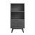 Render Display Cabinet Bookshelf - Charcoal EEI-6229-CHA
