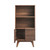 Render Display Cabinet Bookshelf - Walnut EEI-6229-WAL