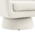 Astral Boucle Fabric Boucle Fabric Swivel Chair - Ivory EEI-6359-IVO