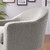 Astral Boucle Fabric Boucle Fabric Swivel Chair - Taupe EEI-6359-TAU