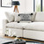 Commix Down Filled Overstuffed Boucle Fabric 4-Seater Sofa - Ivory EEI-6364-IVO