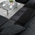 Commix Down Filled Overstuffed Boucle 6-Piece Sectional Sofa - Black EEI-6366-BLK