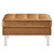 Loft Tufted Vegan Leather Sofa And Ottoman Set - Silver Tan EEI-6410-SLV-TAN-SET