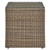 Convene Outdoor Patio Outdoor Patio 3-Piece Furniture Set - Cappuccino Gray EEI-6327-CAP-GRY