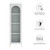 Archway 16" Storage Cabinet - Light Gray EEI-6219-LGR
