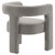 Kayla Boucle Upholstered Armchair - Light Gray EEI-6479-LGR