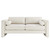 Visible Boucle Fabric Sofa - Ivory EEI-6378-IVO