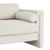 Visible Boucle Fabric Sofa - Ivory EEI-6378-IVO