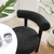 Toulouse Boucle Fabric Dining Chair - Black EEI-6387-BLK