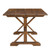 Windchime 71" Wood Dining Table - Walnut EEI-4579-WAL