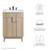 Miles 24" Bathroom Vanity Cabinet (Sink Basin Not Included) - Oak EEI-6399-OAK