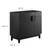Miles 36" Bathroom Vanity Cabinet (Sink Basin Not Included) - Black EEI-6400-BLK