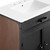 Steamforge 30" Bathroom Vanity - White Black EEI-6415-WHI-BLK
