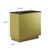 Quantum 36" Bathroom Vanity - Black Gold EEI-6430-BLK-GLD