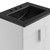 Miles 24" Bathroom Vanity - Black White EEI-6483-BLK-WHI