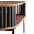 Fortitude Wood Coffee Table - Walnut Black EEI-6525-WAL-BLK