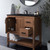 Ashlyn 36" Wood Bathroom Vanity - Walnut Black EEI-6535-WAL-BLK